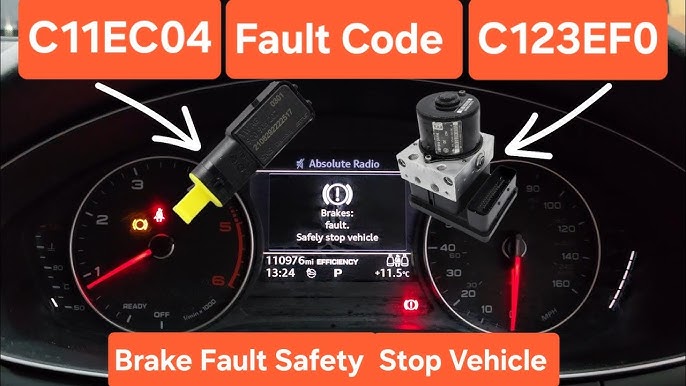 Eroarea Audi C123EF0 — ce înseamnă, de ce apare și cum o eliminăm prin resoftare (Automotive Network Sibiu)